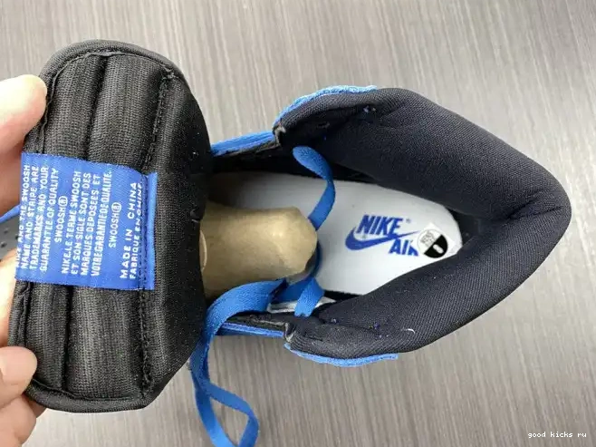 Cheap 'Dark Air 1 555088-404 High OG Retro Blue' Marina Jordan 0622